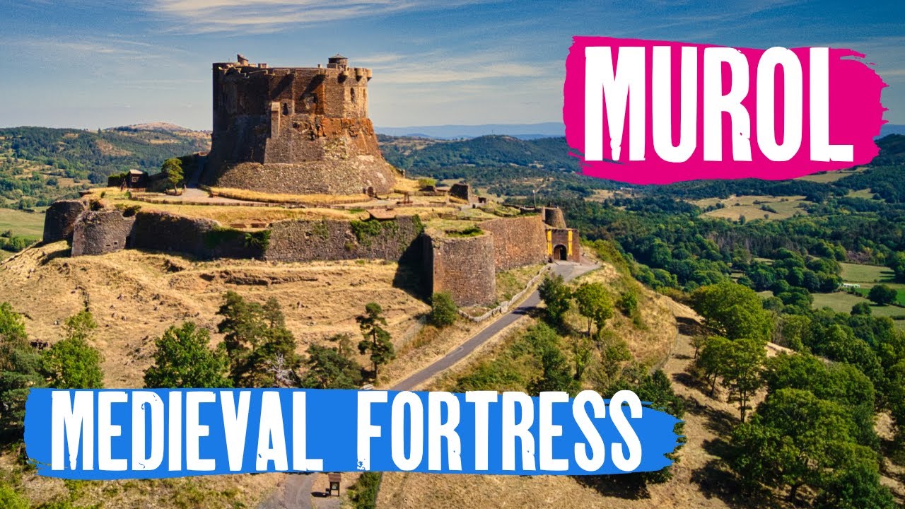 Medieval Fortress | Chateau De Murol 4K | Auvergne France