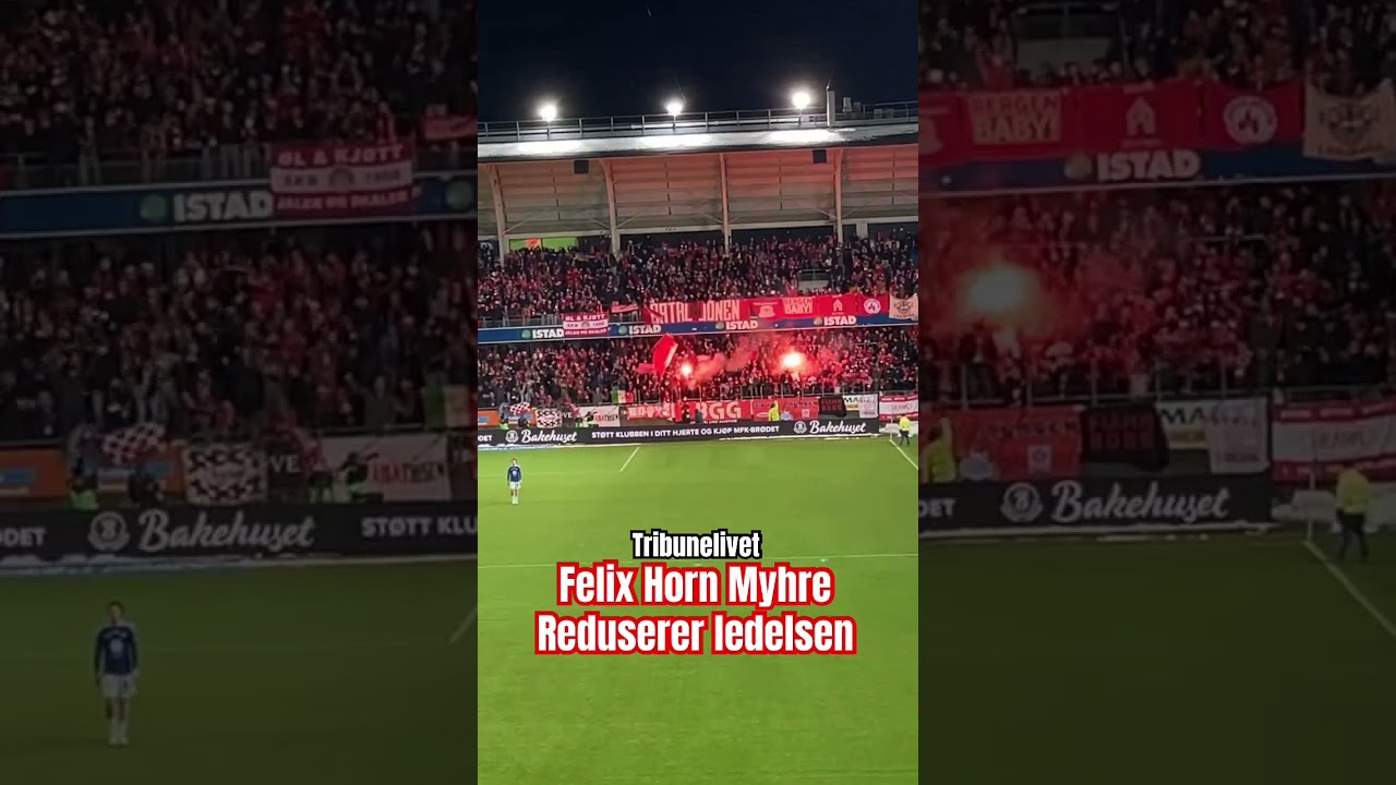Felix Horn Myhre Reduserer ledelsen!😳🔥 #brann #bataljonen #brannmfk #mfk