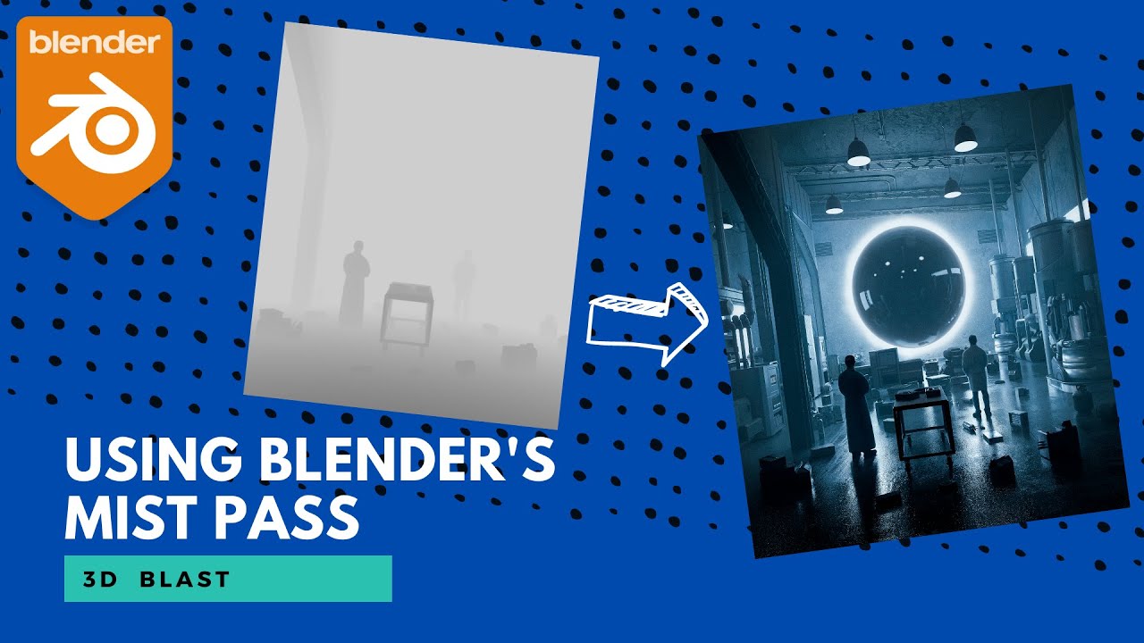 How to use the Mist Pass in Blender