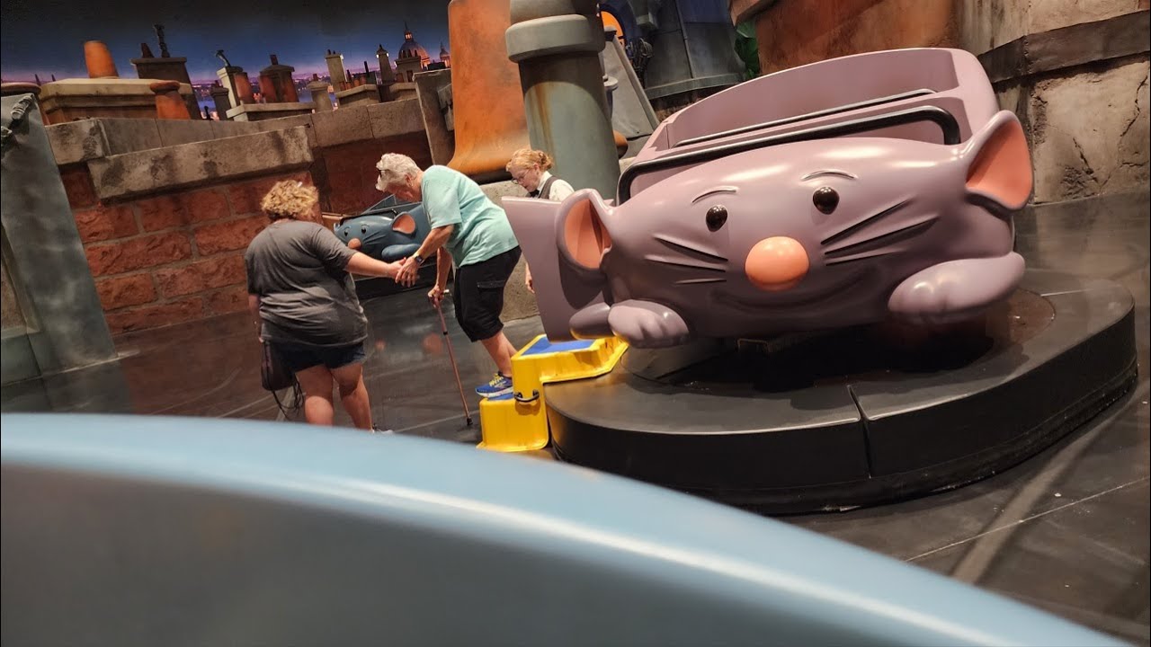Ratatouille ride break down Disneyworld Epcot