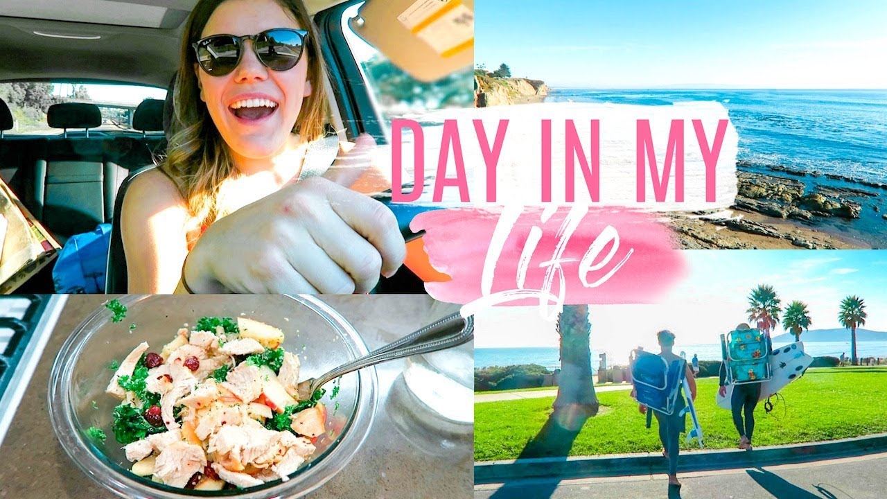 A DAY IN MY LIFE | Workout Chat + Healthy Salad Recipe