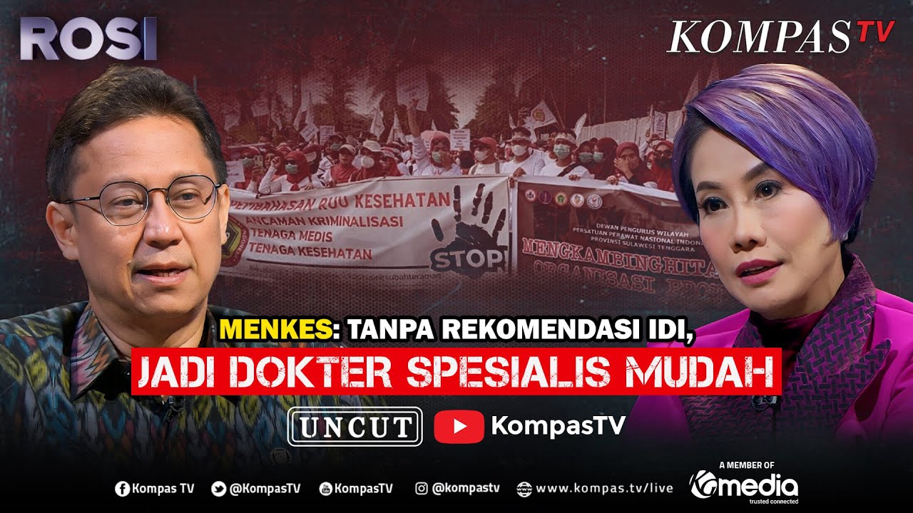 [FULL] Kontroversi RUU Kesehatan, Menkes Anti IDI? | ROSI