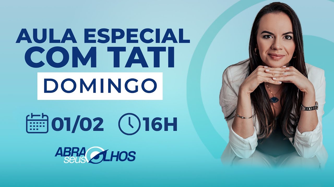 AULA ESPECIAL   Passo a Passo para melhorar a visão naturalmente