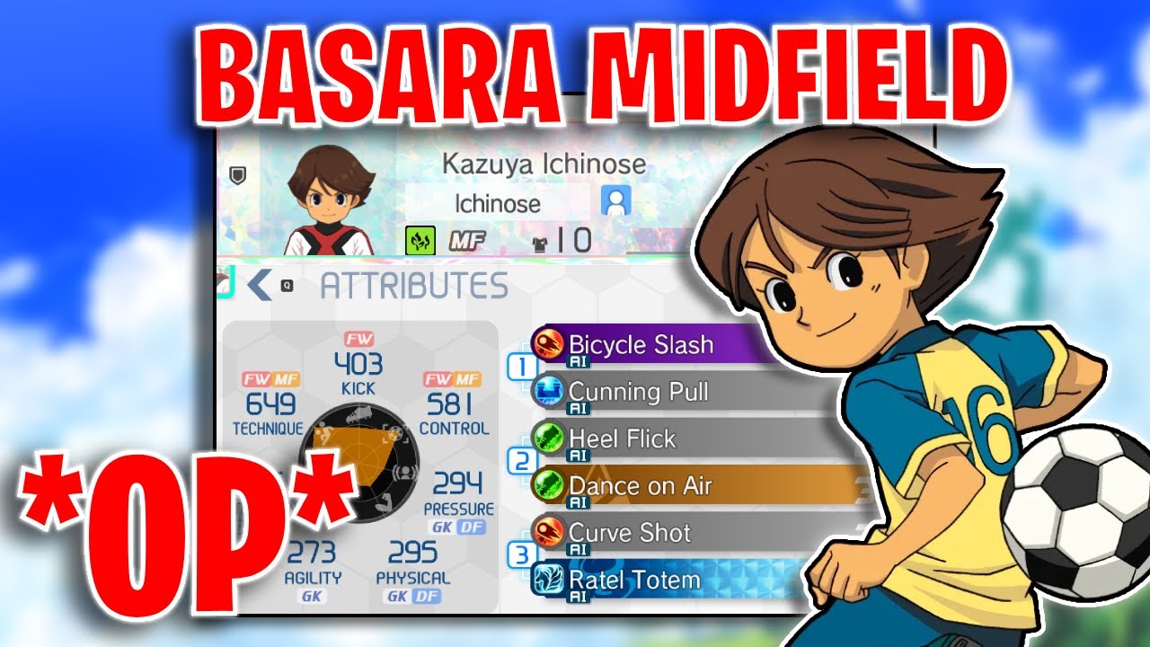 Basara Midfielders are STRONG | Inazuma Eleven: Victory Road