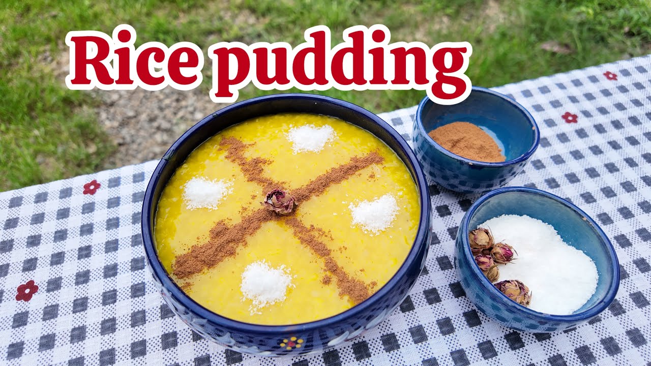 Delicious Persian Saffron Rice Pudding | Sholeh Zard| شله زرد خوشمزه و سنتی | Safranlı Pirinç Puding