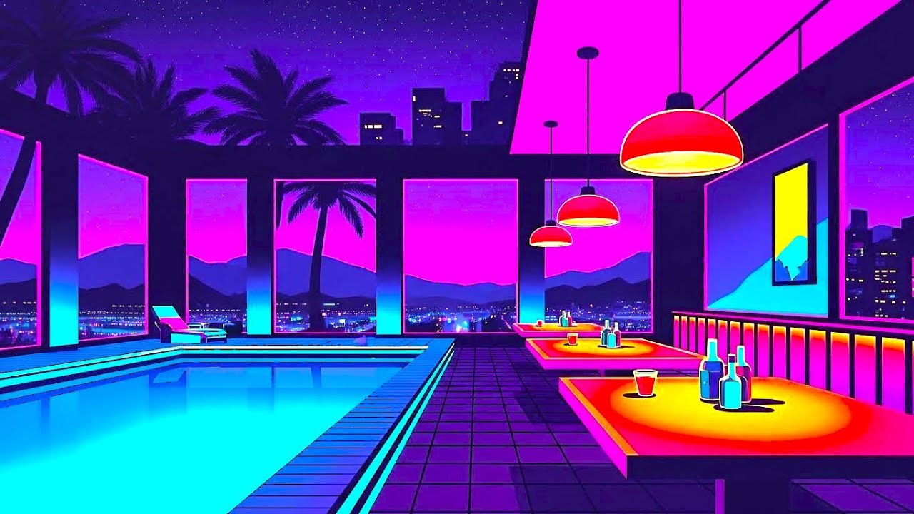 Poolside Memories '95 | VaporSynth / Retrowave / Chillwave Mix