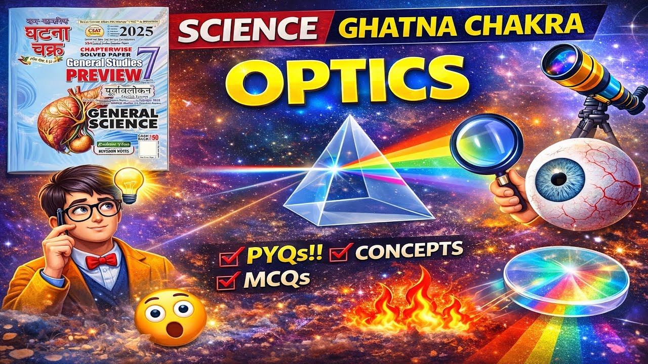 Optics Complete 🔥 Reflection & Refraction