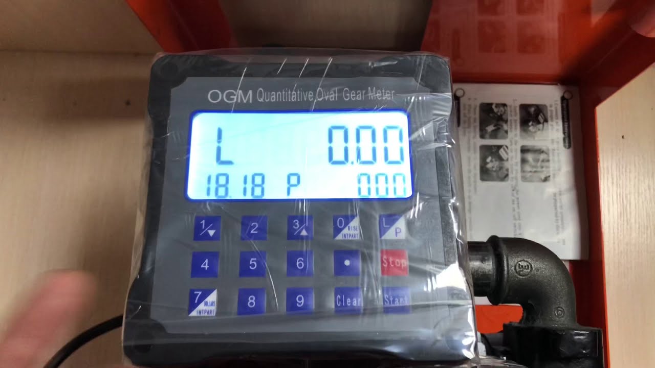 Обзор мини азс Dyb 60 со счетчиком ogm 25q