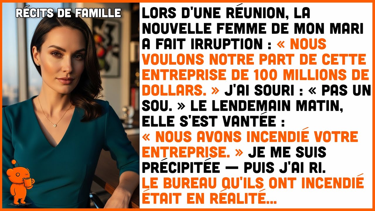 La nouvelle femme de mon mari a exigé la moitié de mon entreprise de 100 millions de dollars.