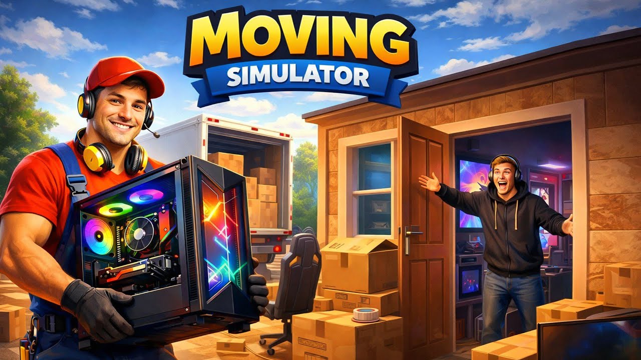 СТРИМЕРУ НУЖНА ПОМОЩЬ С ПЕРЕЕЗДОМ! ➤ Moving Simulator #1