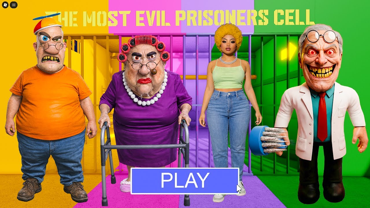 MR SPRINKLES VS EVIL GRANDMA VS ICE SPICE VS BOB THE DENTIST IN REAL LIFE? OBBY All Bosses Gameplay