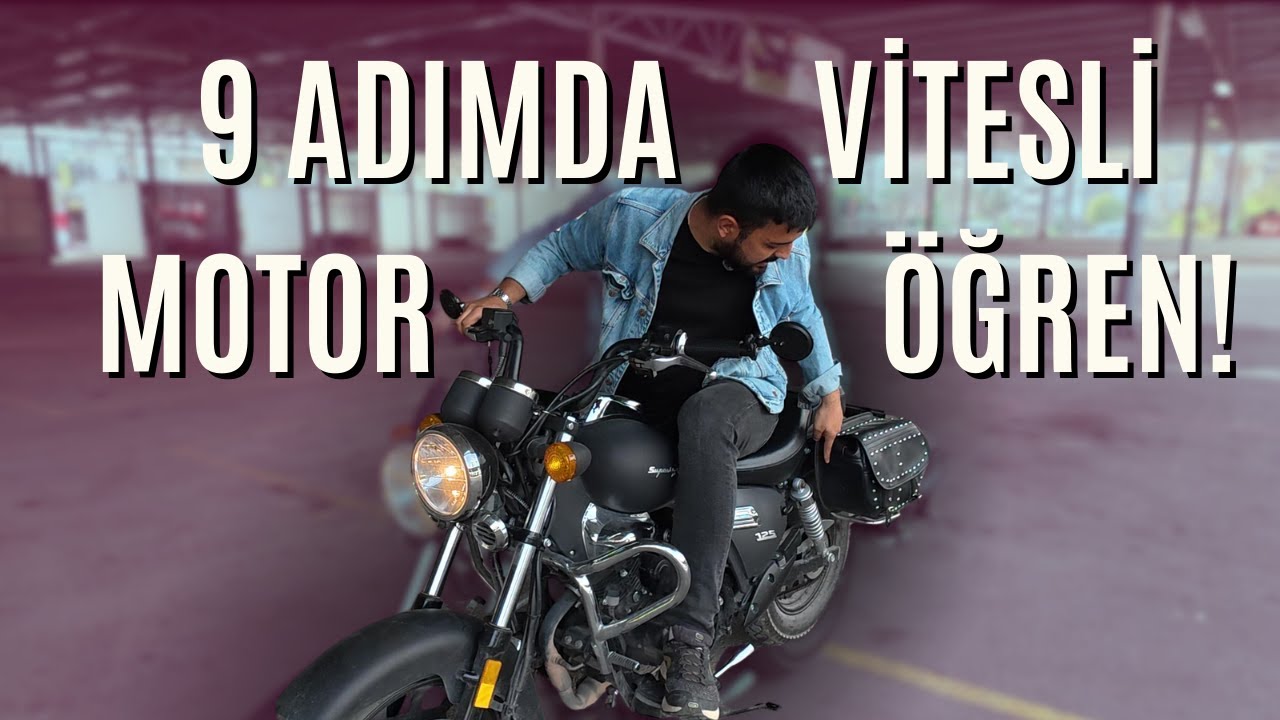 Vitesli Motosiklete Nasıl Başlanır? (3) / Scooter’dan Vitesli Motosiklete Geçiş! (Superlight 125)