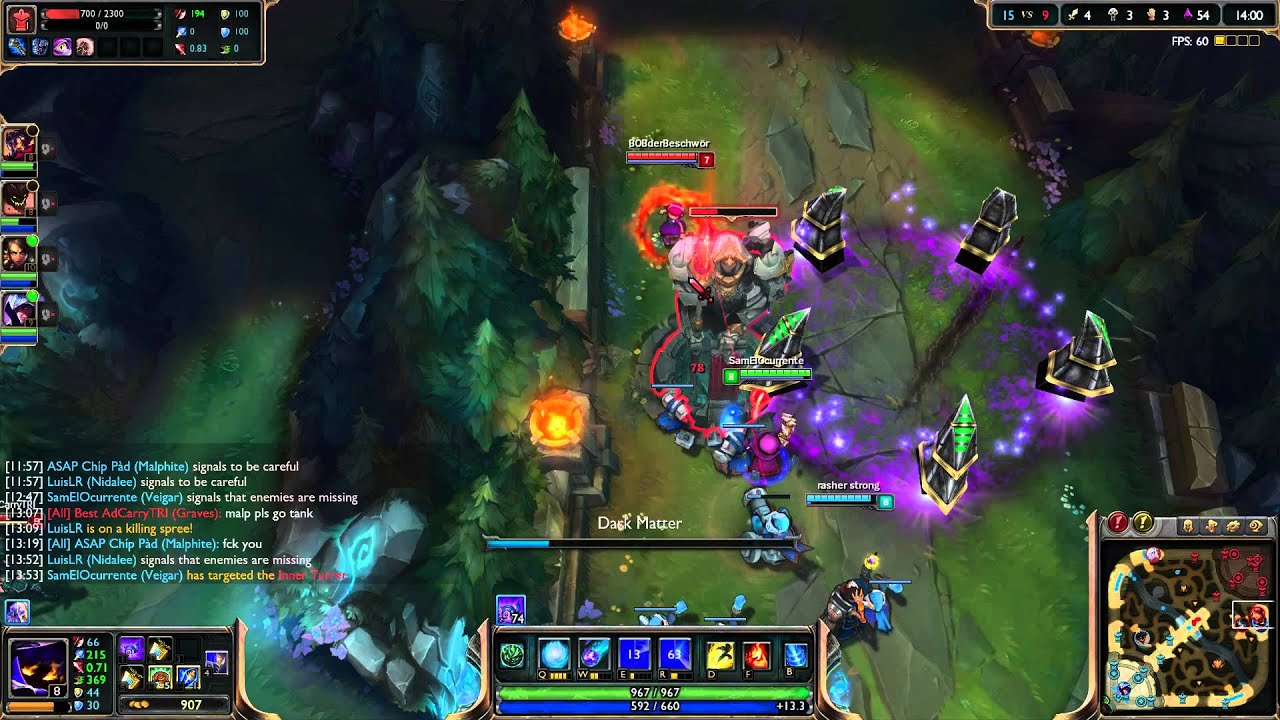 I'm Evil, Stop Laughing! - Veigar y Viktor Bot [Con Rasher]
