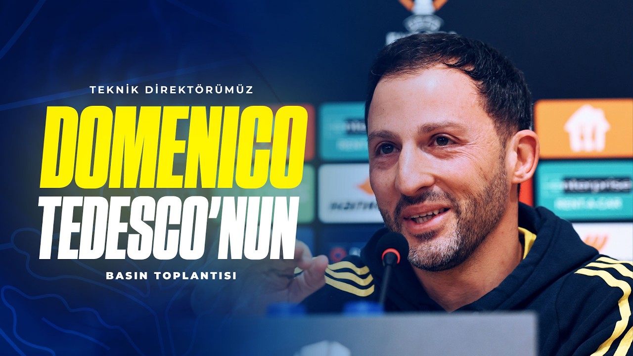 🔵CANLI | Teknik Direktörümüz Domenico Tedesco'nun Nottingham Forest maçı öncesi Basın Toplantısı