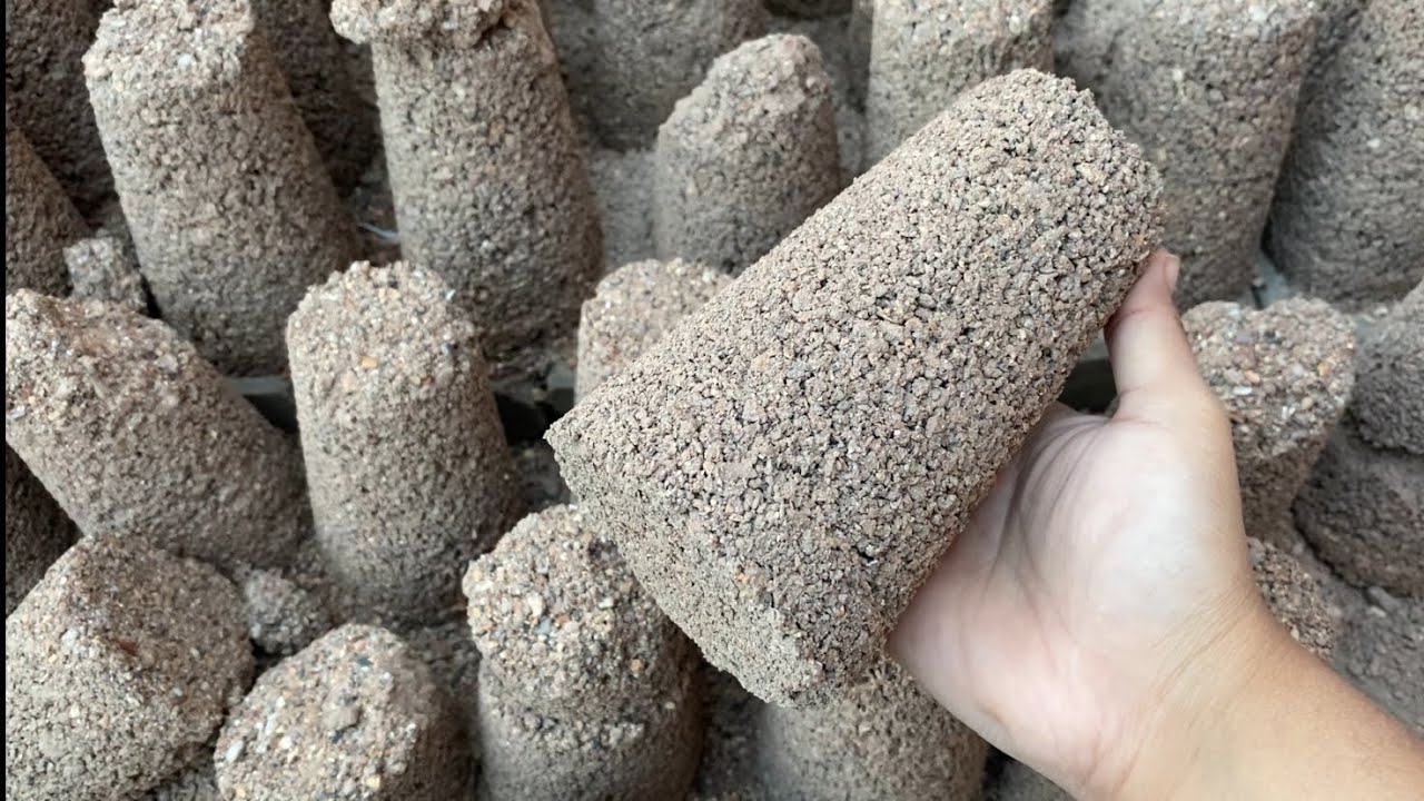 Satisfying crumbling of colorless Stoney red sand dry & damp glass shapes dry floor crumbling #asmr🌪