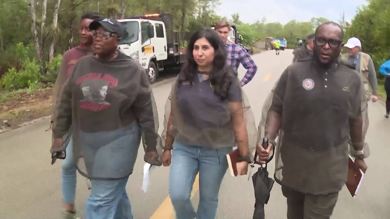 First detainees arrive at 'Alligator Alcatraz' as Democratic lawmakers are denied entry