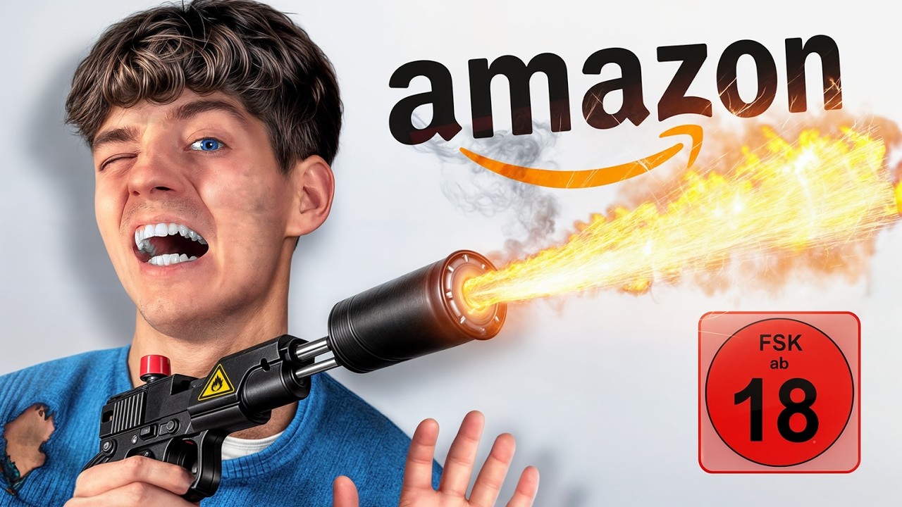 Wir Testen GEBANNTE AMAZON Produkte! 🚫😂