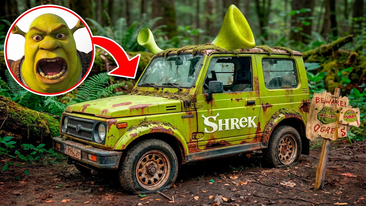 Restoration of SHREK's Abandoned Truck | Fully Restore TRUCK from SHREK&rsquo;s Swamp