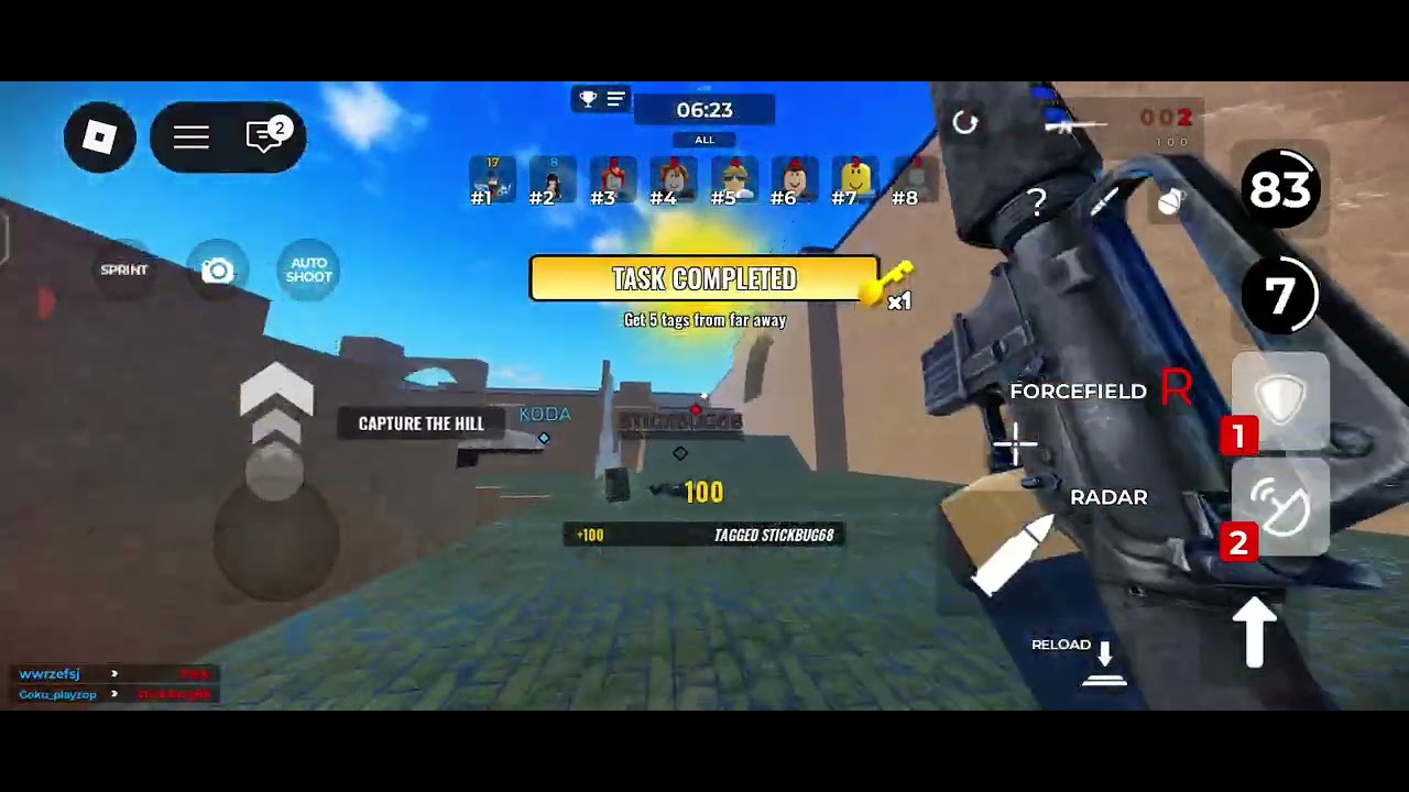 Gameplay of Gunfight Arena don't forget to like n subscribe