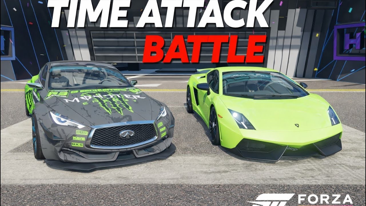 Can Infinity Q60 Beat a Lamborghini Gallardo?! | Time Attack Race
