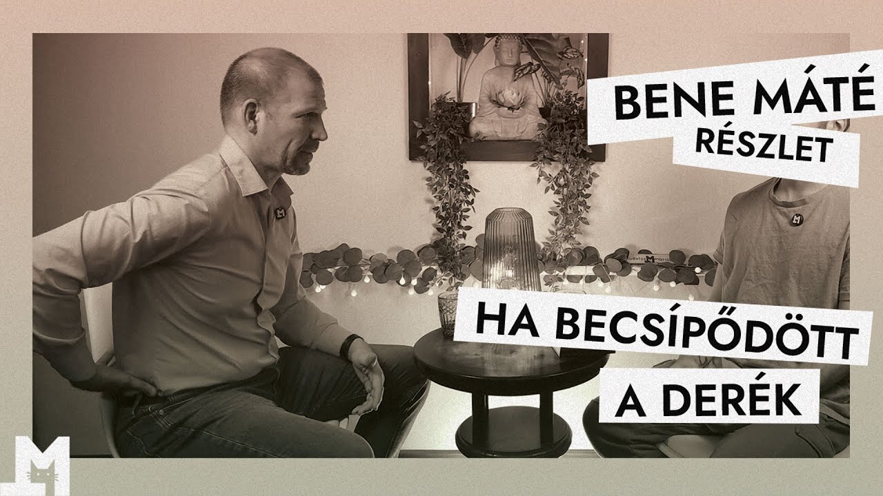 Ha becsípődött a derék – egy gerincspecialista szemével - Bene Máté