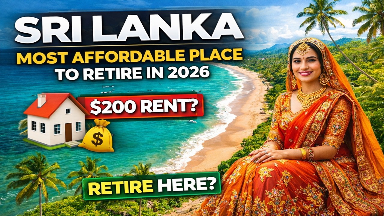 The Cheapest Way to Retire in Paradise | Sri Lanka 2026