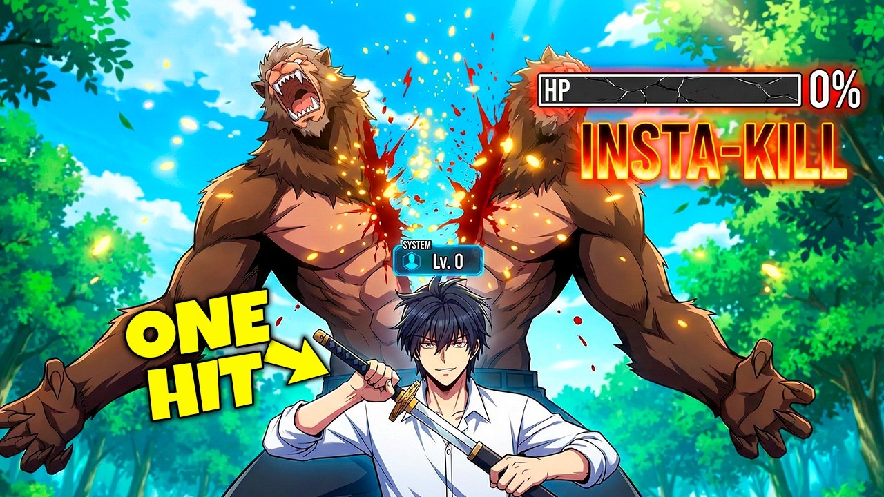 Chamaram Ele De INÚTIL Nível 0... Mas O Dano Dele É INFINITO! - Manhwa Recap