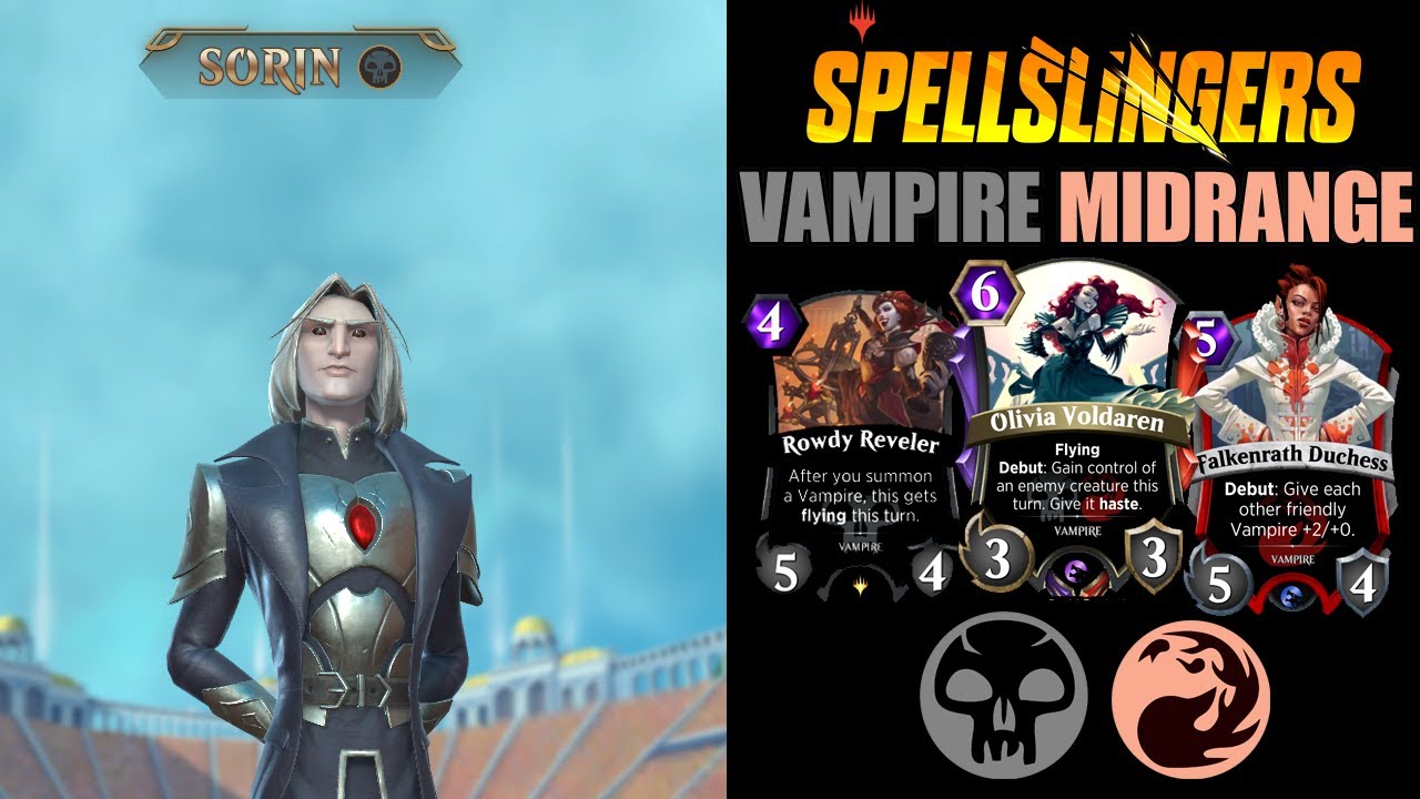I'M GONNA DRAIN YOUR LIFE ! Sorin Vampire Midrange Deck - Magic Spellslingers - Helvault Unsealed