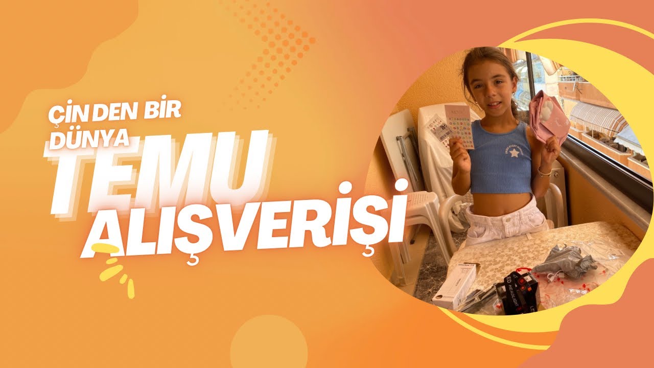 Çin’den Gelenler l Temu Alışverişi Paketten Neler Çıktı Neler