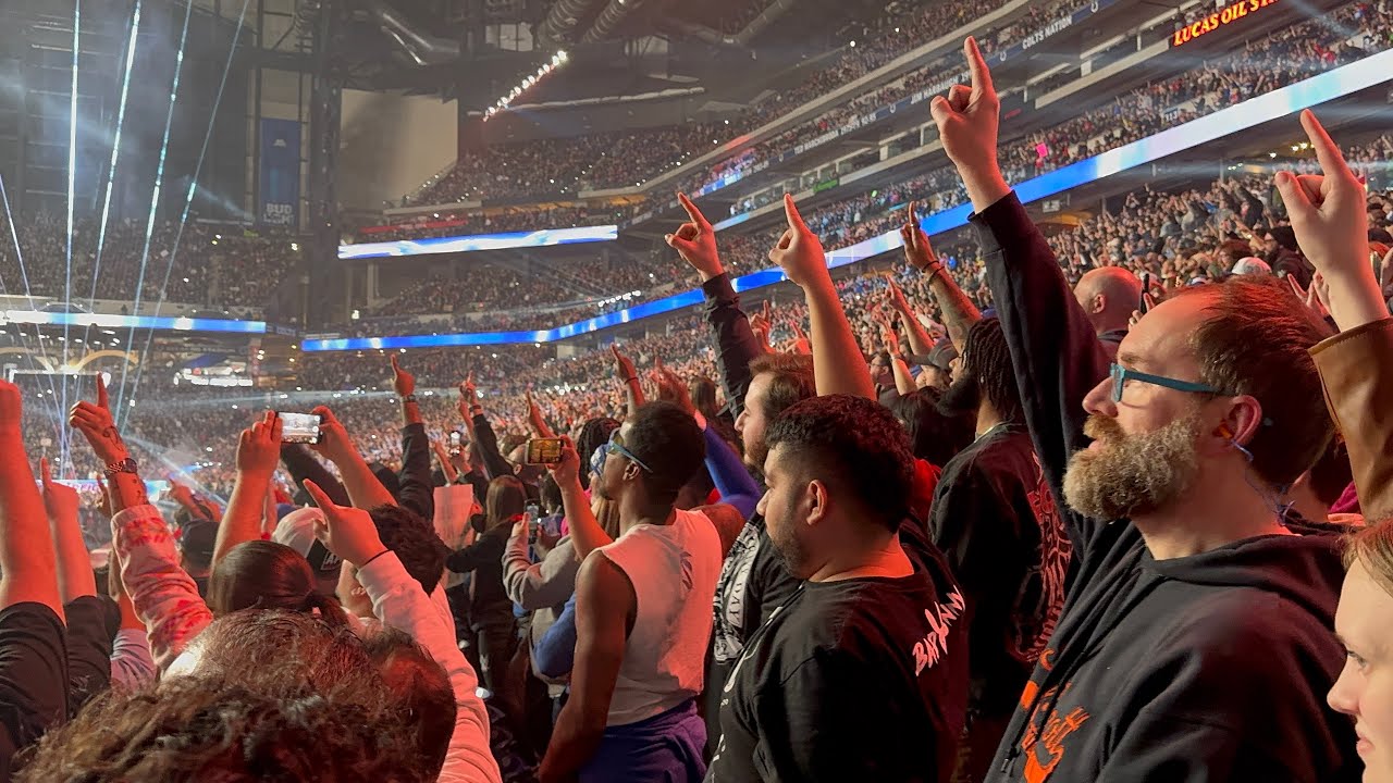 Roman Reigns entrance @ ROYAL RUMBLE 2025 (4K)