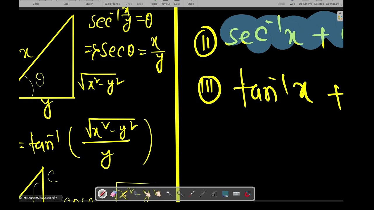 lecture -02  : Short Tricks | sin⁻¹, cos⁻¹, tan⁻¹ Identities