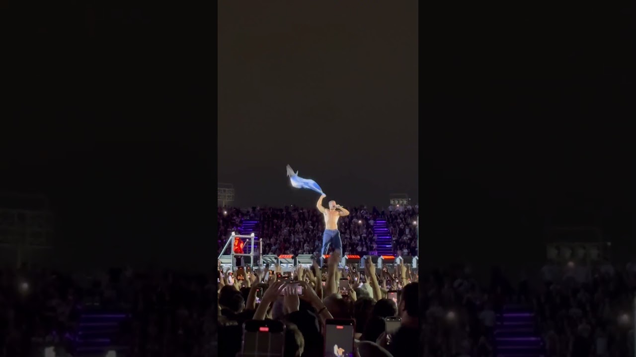 Молния ударила во время песни Believer на концерте Imagine Dragons в Буэнос-Айресе⚡️