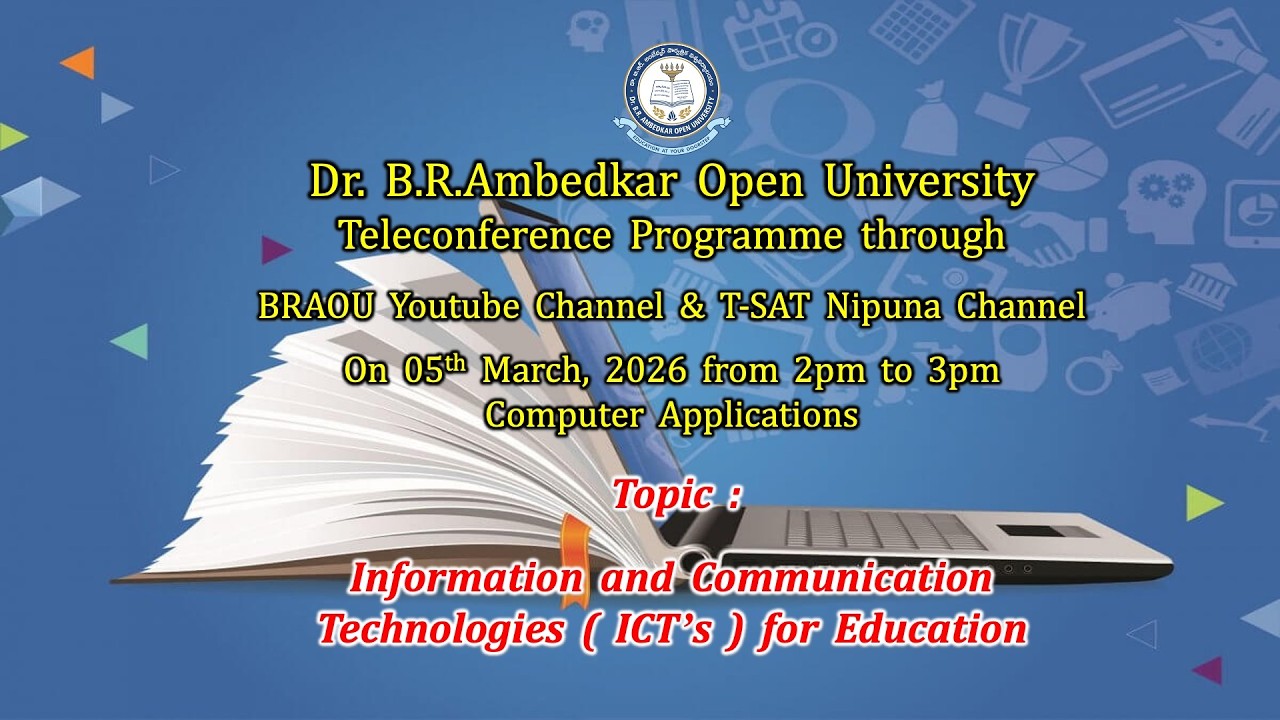 UG  Computer Applications 2nd Yr 3rd SemTeleconference: Information and Communication Technologies