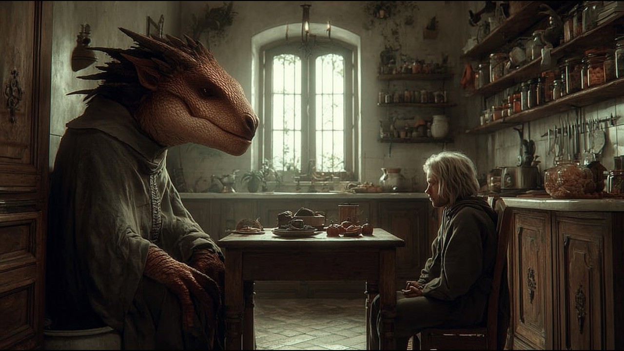 I’m Not Worth Much… But I Can Cook,” Said the Homeless Dragon Woman—The Veteran’s Reply HFY | HFY