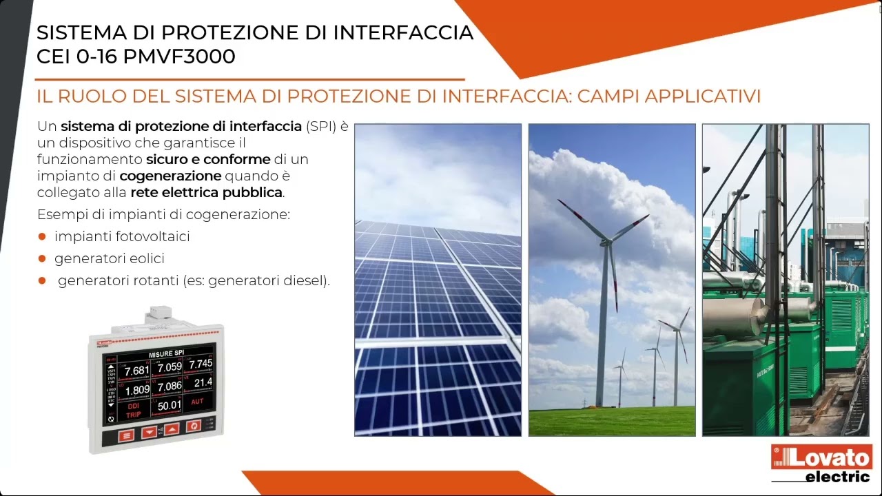 [Webinar] NUOVO SISTEMA DI PROTEZIONE DI INTERFACCIA PER MEDIA TENSIONE CEI 0-16 PMVF3000