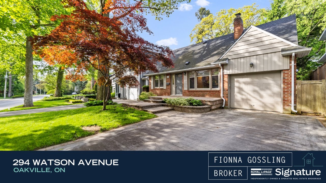 294 Watson Avenue |  Oakville Real Estate | Fionna Gossling