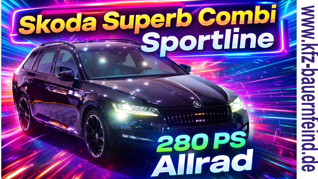 Skoda Superb Combi Sportline 4x4  280 PS DSG