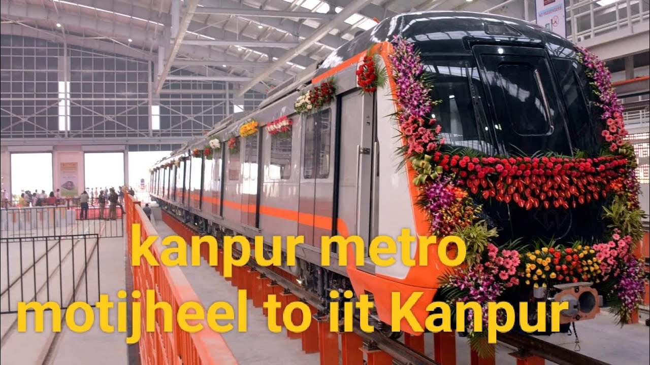 KANPUR METRO KA SAFAR | MOTIJHEEL TO IIT KANPUR| Mandeep Kumar bind| #kanpur #kanpurmetro