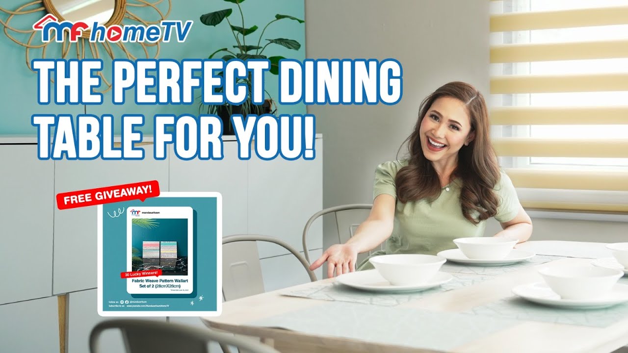 Find the Perfect Dining Table for your Home | MF Home TV