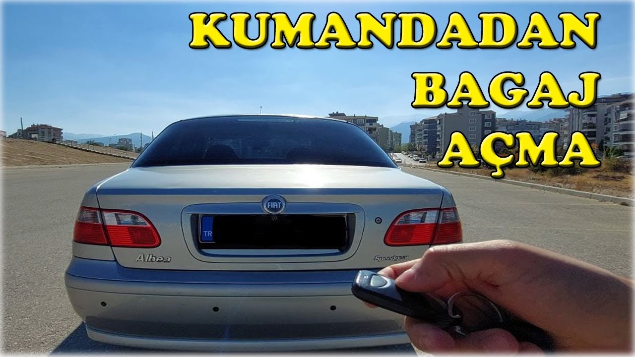 BÜTÜN ARAÇLARA UYUMLU KUMANDADAN BAGAJ AÇMA SİSTEMİ !!!!!