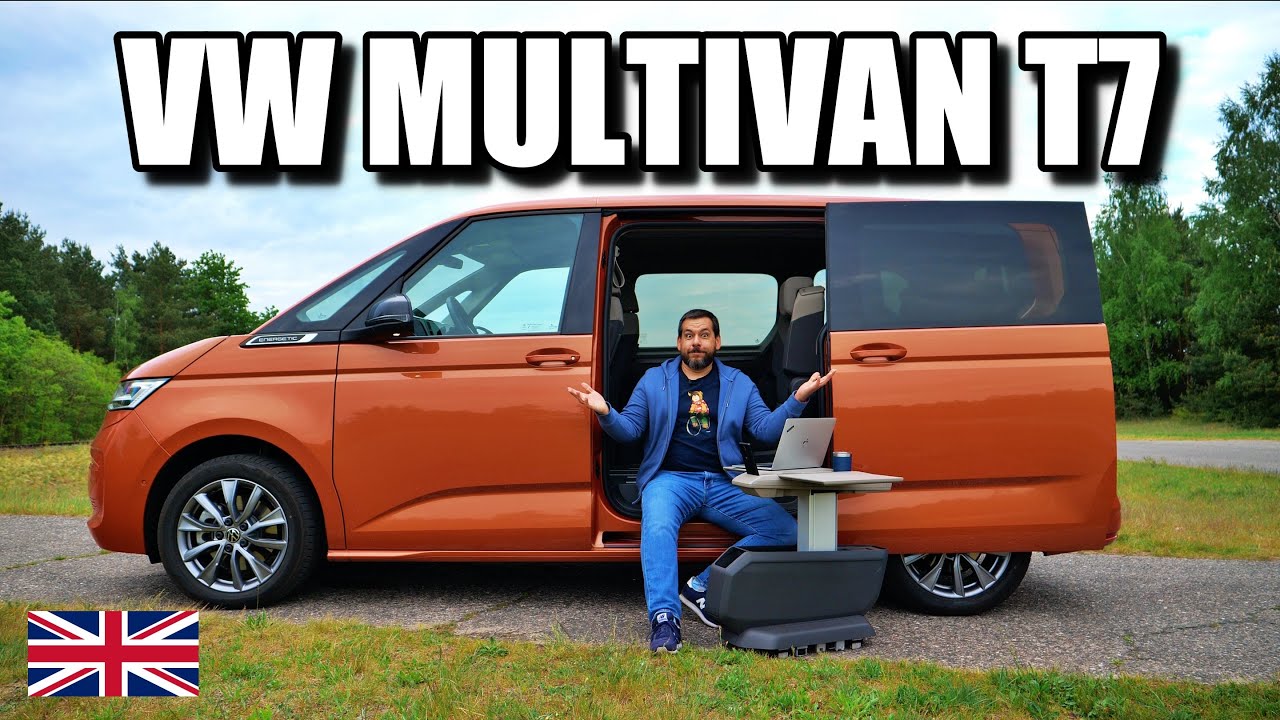 Volkswagen Multivan T7 eHybrid — Семейный фургон (ENG) — Тест-драйв и обзор