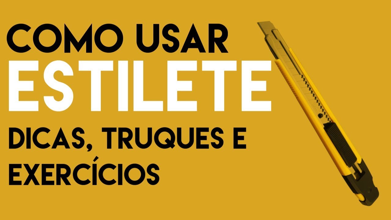 Como usar Estilete para fazer Pipas | Dicas, Truques e Exercícios | Escola para Pipeiros