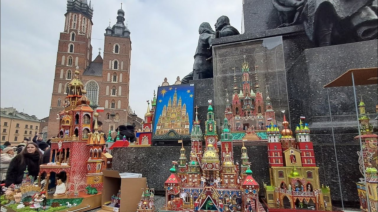 #Szopka krakowska 2025#Krakow Nativity scene 2025#Nativity scenes Competition in Rynek Główny Krakow