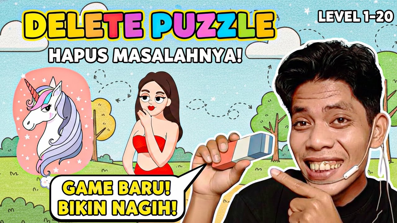 Cuma Hapus Tapi Ribet! Delete Puzzle Level 1–20 #gameplay