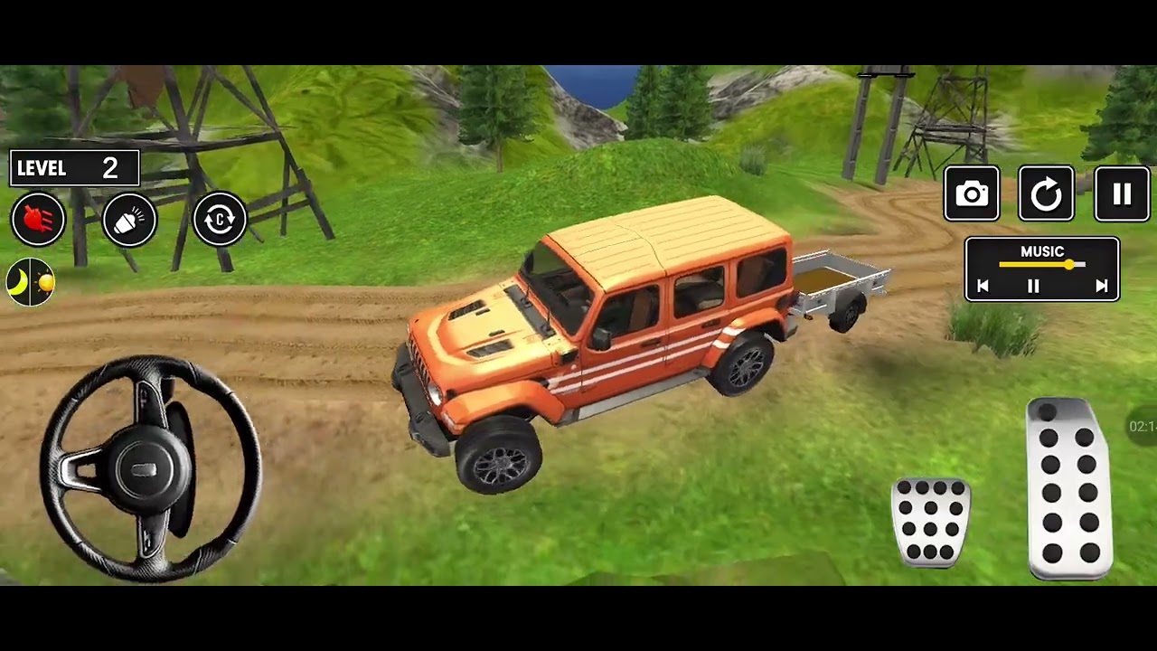 Jeep 4×4 offroading🤠//gaming addiction....