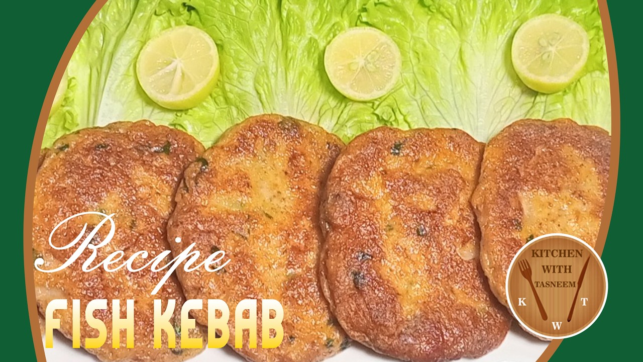 party snack fish kabab | fish kabab recipe in hindi | Kitchen with Tasneem