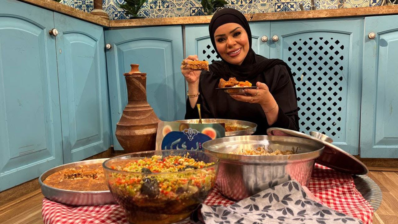 البلدي يوكل مع الشيف نونا | بطاطس باللحمة والدمعة - أرز بالشعيرية - باذنجان مخلل - كنافة ستي