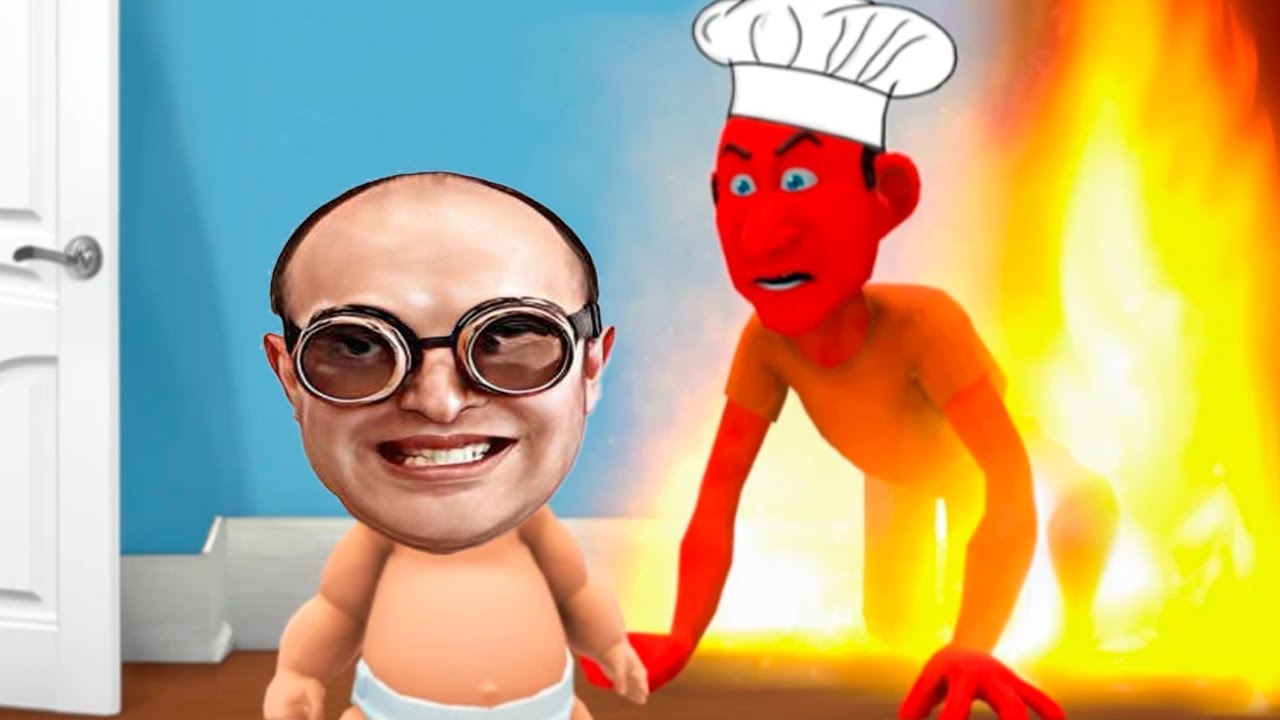 🔥МЕНЯ ЗАЖАРИЛИ В ДУХОВКЕ🔥 в ( Bake da baby Roblox )