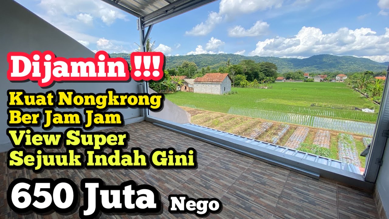 Rumah Seejuuk Banget View Super indah di Jogja Timur Piyungan Bantul Yogyakarta