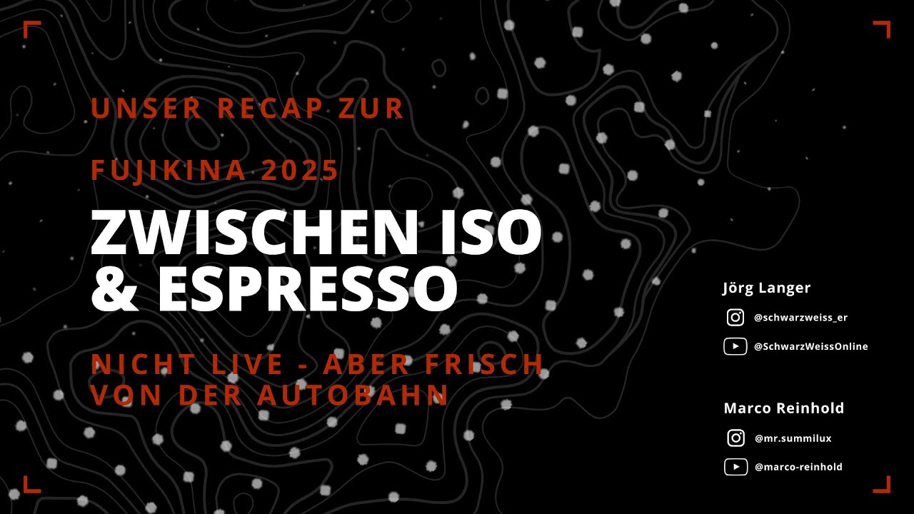 Zwischen ISO und Espresso aus dem Auto 🚗☕ – Rückblick auf die Fujikina 2025 in Köln